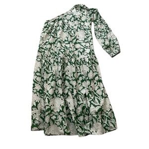 New! Sole by Mare one shoulder green and white floral dress nwt 20193